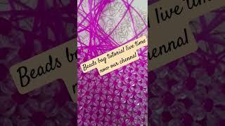Beautiful beads bag tutorial part -2 live in our chennal 