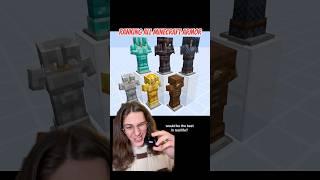 the BEST minecraft armor in real life! #dejatwo #Minecraft