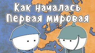 ПЕРВАЯ МИРОВАЯ ВОЙНА - МУДРЕНЫЧ (причины, сараевское убийство, история на пальцах)