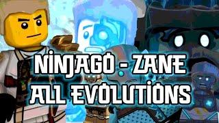 Zane - All Evolutions - All Seasons (Season 1 - 15) Character Spot (10 Years) - Ninjago