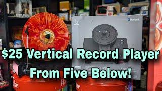 $25 Vertical Record Player from Five Below!