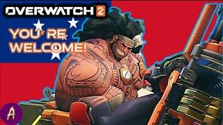 He’s Unstoppable! (except by Ana and Blizzard…) [Mauga First Look] - Overwatch 2