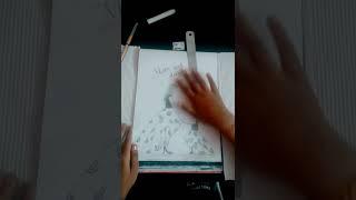 mom and daughter drawing/Vranda art and craft/like share and subscribe for more cute drawings 