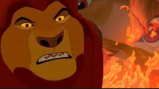 Lion king {Bambi VOICEOVER} fire scene