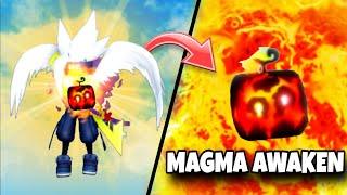 I Awakened MAGMA Fruit (Blox Fruits Hindi) || DEV LIVE