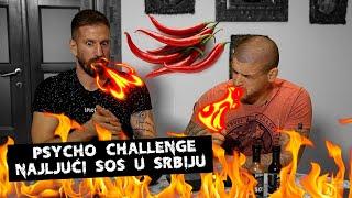 PSYCHO/CHALLENGE-Probali smo NAJLJUCI SOS U SRBIJU! ️️️