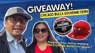 We are giving away souvenir items  from. Chicago United Center Madhouse Team Store.