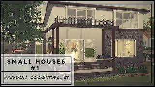 Sims 4   Small Houses #1 Download + CC Creators List   Part2