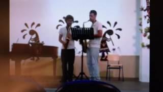 Antonio & Efrén - "BILLERICAY", sax duet composed by Ilio Volante