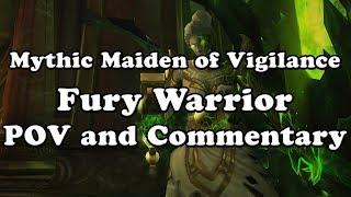 Mythic Maiden of Vigilance Fury Warrior POV and Commentary