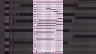 How to make beautiful melodies #ableton #beats #rnbtypebeat #pluggnb #chords #melody