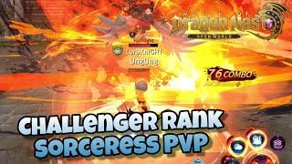 [World of Dragon Nest] Challenger Sorceress 1-1 PVP Gameplay