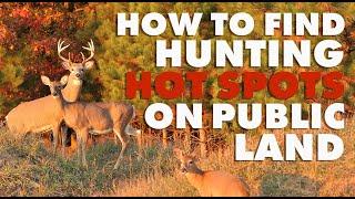 How to Find Hunting Hot Spots on Public Land