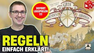 Die Gilde der fahrenden Händler • Regeln einfach erklärt • Sofort los spielen!