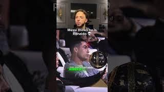 Messi thinks he is Ronaldo  #football  #footballshorts  #ronaldo #messi  #realmadrid  #fcbarcelona