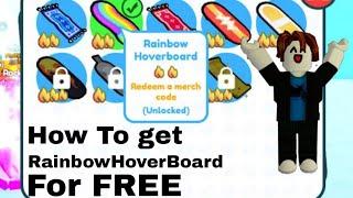  I GOT THE RAINBOW HOVERBOARD in Pet Simulator X!