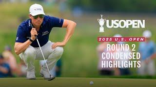 2025 U.S. Open Highlights: Round 2, Condensed