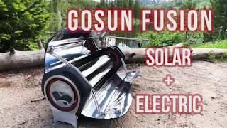 GoSun Fusion | The First Ever SOLAR + ELECTRIC Hybrid Oven