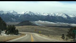 Driving Into The Wet Mountain Valley - Hwy 96 Custer County, CO