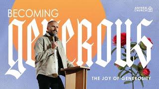 "The Joy of Generosity" by Pastor Eugene Polupan