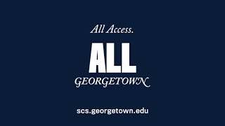 All Access. All Georgetown. 2021