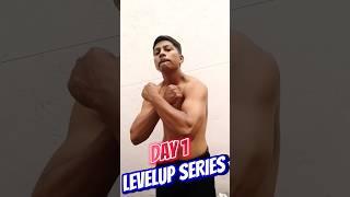 DAY 1 OF LEVELUP SERIES #telugufitnesschannel #youtubeshorts #day1 #minivlog