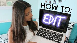 How I Edit My YouTube Videos (iMovie) | Part 2