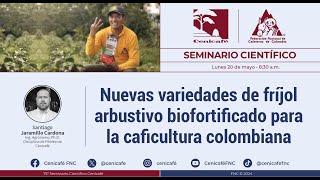 Nuevas Variedades de frijol arbustivo biofortificado para la caficultura colombiana