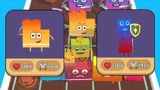 Merge Number Cube: Fam Run - All Levels Gameplay Android,ios