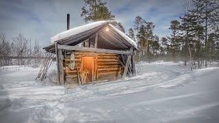 ВСТРЕЧАЙ ИЗБА. В ТАЙГУ НА ДВЕ НОЧИ. ДИКАЯ РЫБАЛКА В ГЛУХОЙ ТАЙГЕ. ТАЁЖНЫЙ БЫТ НА СЕВЕРЕ КАРЕЛИИ