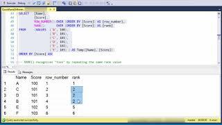 Quick! What's the difference between RANK, DENSE_RANK, and ROW_NUMBER?