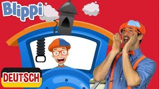 Blippi Deutsch - Blippi erkundet einen Dampfzug | Abenteuer und Videos für Kinder