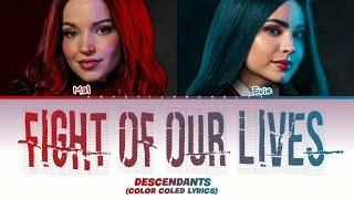 Descendants - Fight Of Our Lives. Cover from Descendants The Rise Of Red (Color Coled Lyrics)