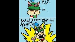 LeagueOfLegends - AP Teemo VS AD Teemo mid lane