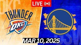 NBA LIVE! Golden State Warriors vs Oklahoma City Thunder I March 10, 2025, Full Gameplay 2K Live