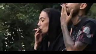 candid smoking girl 11