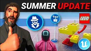 DISGUISE DEVICE, LEGO EDITOR, VOTING and More in Fortnite Creative/UEFN! (Summer Update v36.10)