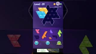 Block triangle puzzle level 39