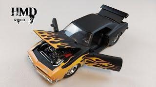 1968 Chevrolet Camaro, Pro Street Custom Style "Collectors Club" Edition by Jada Toys Diecast