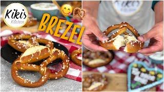 REZEPT: Laugenbrezel selber machen | Brezel  wie vom Bäcker | Laugengebäck mit Natron EINFACH