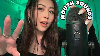 ASMR 1 HOUR, TINGLY mouth sounds!! 