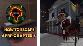 How to Escape Chapter 3 Slient Town in Acurate Piggy RP the Return | Roblox APRP