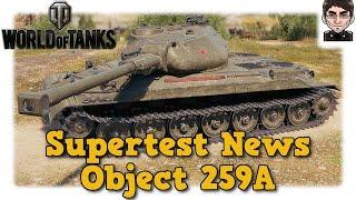 World of Tanks -  Object 259A Tier 8 schwerer Panzer - Supertest News