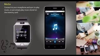 Sport Smart Watch With Camera Bluetooth