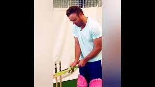 AB de villiers about his 360* Batting Grip @theartofcricket99