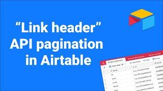 Connect to API with "link header" pagination in Airtable