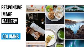 Responsive Image Gallery Using HTML CSS and Columns