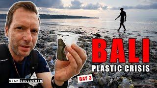 Bali’s Beautiful Beaches… Ruined by Plastic?!  Capturing the Pollution Crisis | Day 3