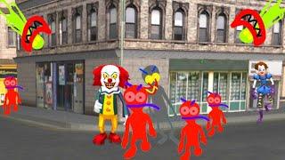 Alien Clown Neighbors. Escape City