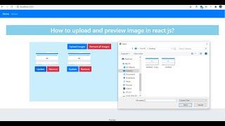 Upload and Preview Image in Reactjs